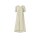 Summer dress with puff sleeves, sand