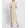 Summer dress with puff sleeves, sand