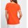 Shirt m.Glitzer-Effekten, orange-weiß