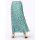 Georgette Print Skirt, lime mint-ecru