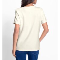 Shirt m. Cut-out und Glitzersteinen, champagner