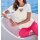 Shirt m. Cut-out und Glitzersteinen, champagner