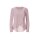 Pullover in Wickel-Optik, rosé