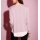 Pullover in Wickel-Optik, rosé