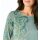 Merino-Lyocell-Pullover, salbei-sesam-bedruckt