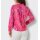 Lyocell-Druckbluse, fuchsia-koralle