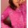 Lyocell-Druckbluse, fuchsia-koralle