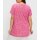 Ausbrenner-Alloverdruck-Shirt, fuchsia