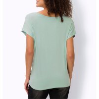 Shirt with Floral Motif, lime mint
