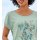 Shirt with Floral Motif, lime mint