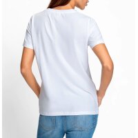 Shirt m. Lettering-Druck, weiß