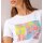Shirt m. Lettering-Druck, weiß