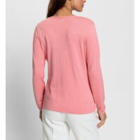 Pullover m. Raffung, flamingo