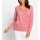 Pullover m. Raffung, flamingo