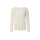 Pullover m. 3D-Blüten-Applikation, champagner