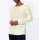 Pullover m. 3D-Blüten-Applikation, champagner
