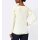 Pullover m. 3D-Blüten-Applikation, champagner