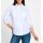 Stretchbluse m. Ziersteinen, weiß