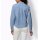 Jeansbluse m. Stehkragen, blue-bleached