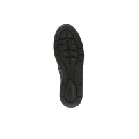 Rind-Nappaleder-Sneaker, schwarz