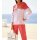 Jacquardpullover m. Kelchkragen, grapefruit-flieder