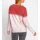 Jacquardpullover m. Kelchkragen, grapefruit-flieder