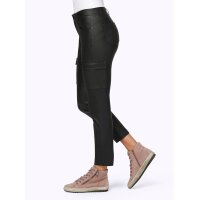 Cargohose m.Push-up-Effekt, schwarz