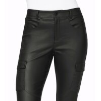 Cargohose m.Push-up-Effekt, schwarz
