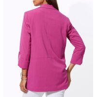 Blazer m. gestreiftem Futter, fuchsia