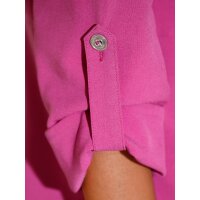 Blazer m. gestreiftem Futter, fuchsia