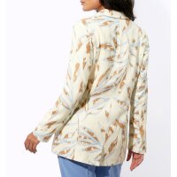 Viskose-Leinen-Blazer, champagner-camel