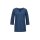 Leinenbluse im Tunika-Stil, jeansblau