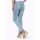 5-Pocket Jeans with Embroidery, blue-bleached