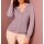 Lyocell-Mix-Strickjacke m. Schmuckknöpfen, mauve