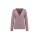 Lyocell-Mix-Strickjacke m. Schmuckknöpfen, mauve