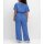 Jumpsuit mit Millefleurs-Print, blau gemustert