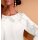 Pullover m. Ausbrenner-Muster, ecru