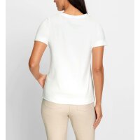 Shirt m. Schriftzug und Ziersteinen, ecru-beige