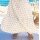 Jersey Dress, ecru-camel printed