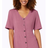 Linen-Viscose Summer Dress, antique rose