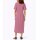 Linen-Viscose Summer Dress, antique rose