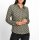 Jersey blouse, khaki-graphite-printed