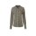 Jersey blouse, khaki-graphite-printed