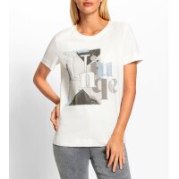 Shirt m. Lettering-Motiv, ecru