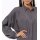 Oversized-Bluse m. Glitzersteinchen, anthrazit