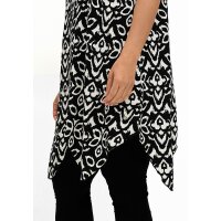 Top and Leggings Set, black-white