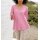 Bluse in weiter A-Form, altrosa