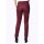 Jeans mit Beschichtung, bordeaux