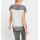 Printed shirt with heart motif, grey-ecru