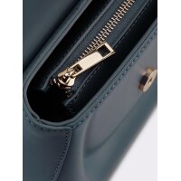 Bag w. gold-coloured details, smoky blue